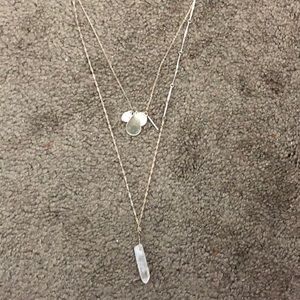 Two piece gold necklace from urban outfitters